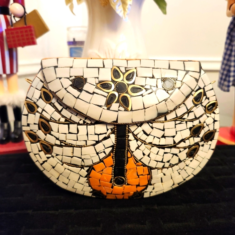 RAMLA  Handmade Mosaic  Bag.